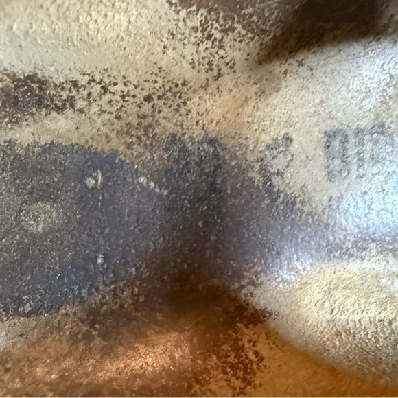 Tan and Black Thong Sandals with Contoured Footbed - Picture 5 of 16